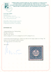 1852, 2RBS Blue, Thiele printing, plate II, N°86, type