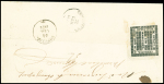 1874, Cover of an official letter sent from Simbirsk