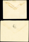1884 & 1891, Deux enveloppes non-affranchies de Cayenne