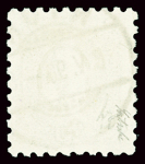 1888 40C grau, gezähnt 9 1/2, mit Vollstempel NYON