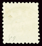 1888 40C grau, gezähnt 9 1/2, mit Vollstempel BERN