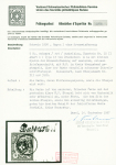 Type 13 mit Abart 1: mit kleinen Spuren der Kreuzeinfassung,