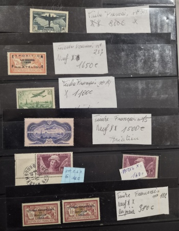 1870-1981, Lot de timbres essentiellement semi-moderne,
