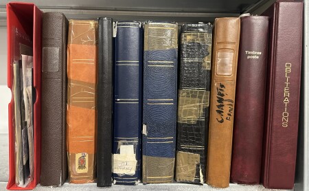 1849-2009, Stock de FRANCE neuf et obl en 8 classeurs,