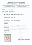 Poste Locale mit Kreuzeinfassung, Type 18, farbfrisch