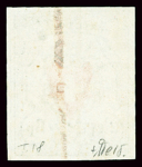 Poste Locale mit Kreuzeinfassung, Type 18, farbfrisch