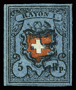 Type 25, farbfrisch und allseitig gut gerandet, with