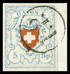 Type 19 des MISSGLÜCKTEN STEINS/U, ringsum breitrandig,