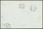 URUGUAY 1880, Lettre pour Bordeaux portant un 10 centimos