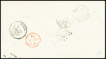URUGUAY 1873, Envelope de Montevideo 15 ENE 73, affr.