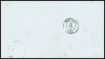 1863-64 Eagle 2R Green, an unusually superb large margined