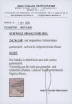 15Rp. rosa, dünnes Papier, mit Abart: doppel Seidenfaden,
