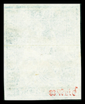 10Rp. blau, dünnes Papier, farbfrisch und weissrandig,
