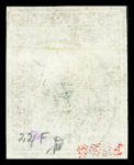 15Rp. rosa, dünnes Papier, farbfrisch und weissrandig,
