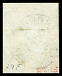20Rp. orange, dünnes Papier, farbfrisch und weissrandig,