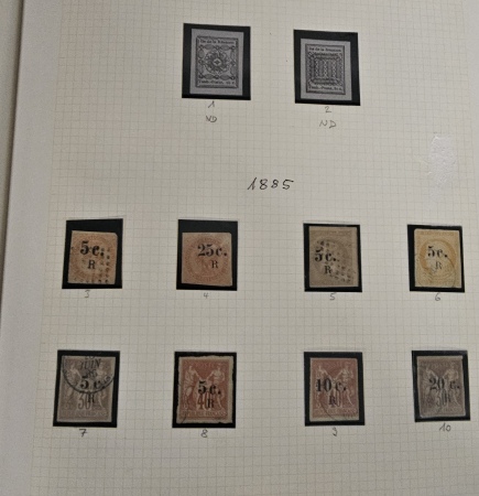 1885-1969, Belle collection principalement neuve en