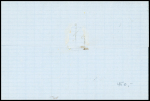 5C braun auf gebührfreiem Chargébrief von Moutier (21
