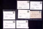1860-1959 216 Belege, meistens 20-Jahhundert mit mehrere