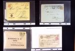 1860-1959 216 Belege, meistens 20-Jahhundert mit mehrere