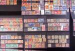 VOLLSTEMPEL : Partie von über 500 Briefmarken mit Vollstempeln,