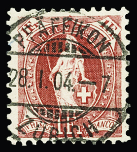 VOLLSTEMPEL : Partie von über 500 Briefmarken mit Vollstempeln,