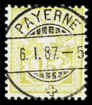 VOLLSTEMPEL : Partie von über 500 Briefmarken mit Vollstempeln