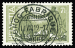 VOLLSTEMPEL : Partie von über 500 Briefmarken mit Vollstempeln