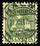 VOLLSTEMPEL : Partie von über 500 Briefmarken mit Vollstempeln