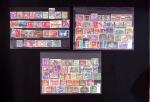 VOLLSTEMPEL : Partie von über 500 Briefmarken mit