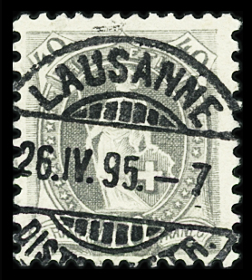 VOLLSTEMPEL : Partie von über 500 Briefmarken mit