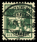 VOLLSTEMPEL : Partie von über 500 Briefmarken mit