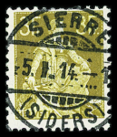 VOLLSTEMPEL : Partie von über 500 Briefmarken mit