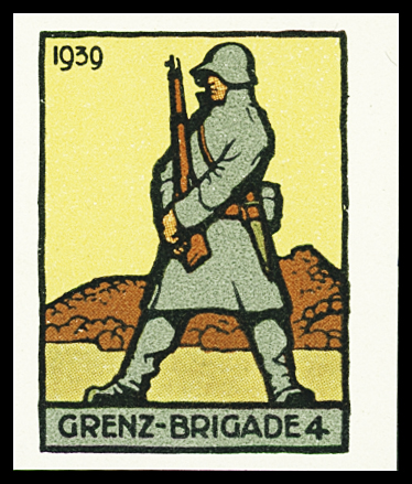 GRENZTRUPPEN: Partie mit ungebrauchte Marken auf 23