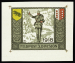 1914-18 Hervorragende Sammlung von Soldatenmarken in zwei Alben
