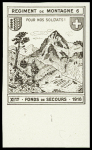 1914-18 Hervorragende Sammlung von Soldatenmarken in zwei Alben