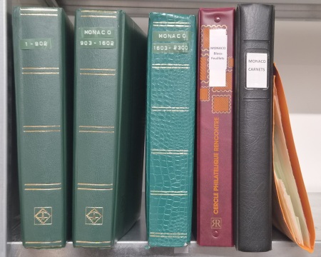 1885-2002, Collection de MONACO en classeur, neuf