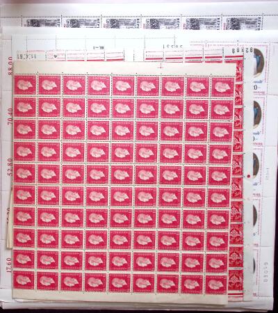 1880-1980env. Bel ensemble de timbres du monde avec