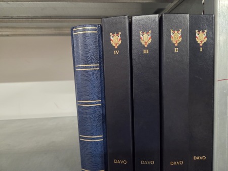 1849-1993, Collection de France en 4 albums DAVO, de