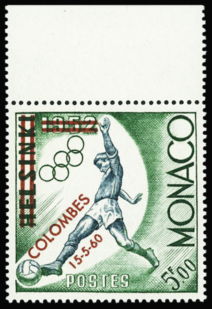 N°522B Coupe de France de Football surchargé Colombes