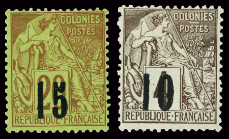 N°3A et 5D, neuf *, TB. Signés Calves