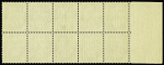 N°111 5c Blanc type IIB bloc de 10   25-4-25 à gau