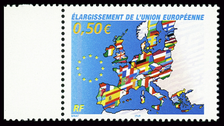N°3666 0,50€ Elargissement de l'UE, variété légende