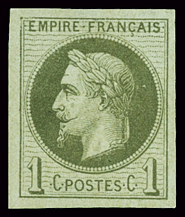 N°25c 1c impression fine, ROTHSCHILD, non dentelé,