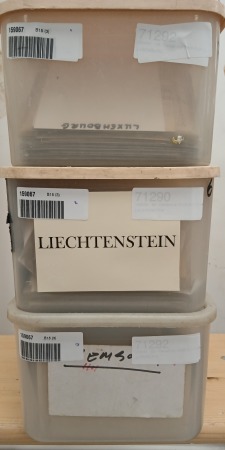 LUXEMBURG 1880-1960, Selection of ca480 covers, cards