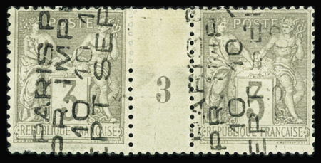 L'UNIQUE PAIRE MILLESIME CONNUE