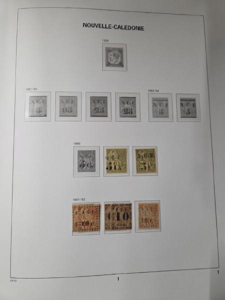 1886-2022, Collection en 4 albums DAVO, en neuf, avec