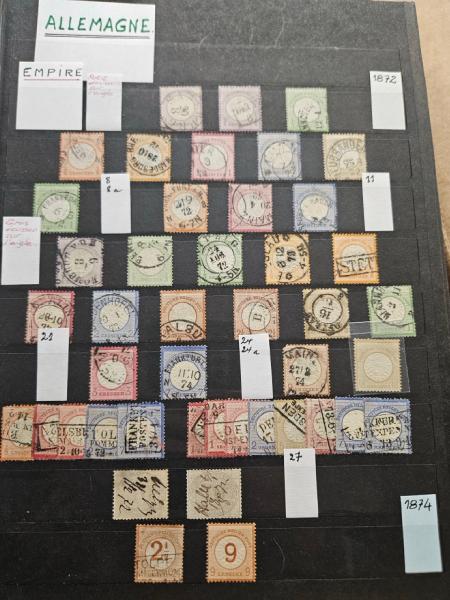 1849-2010, Collection de France en 2 classeurs en obl.,