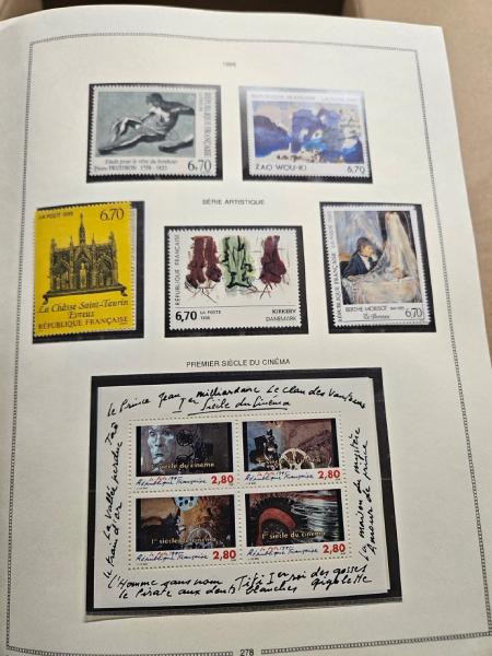 1849-2008, Collection de FRANCE en 4 albums (1849-2008),