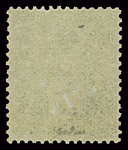 N°91 25c noir sur rouge neuf ** TB signé Calves