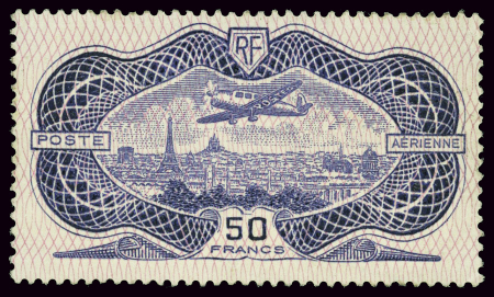 N°15 50f burelé neuf * TB